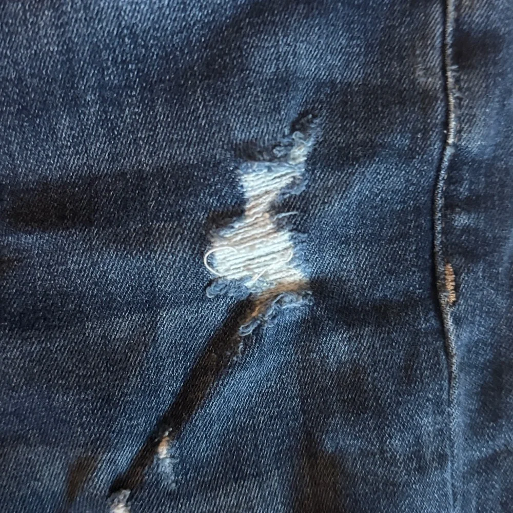 Joe’s High Rise Skinny ankle‎ distressed jeans- worn a few times.